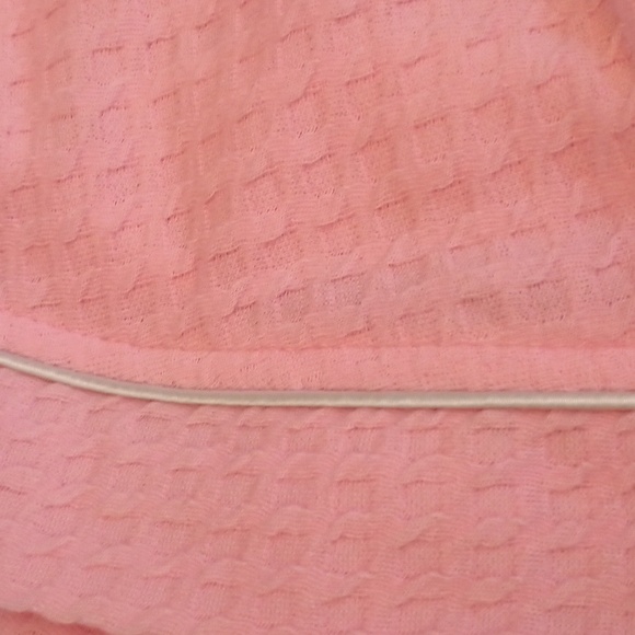 NWOT Jasmine Rose SZ L Pink Waffle Bath Robe - Picture 9 of 9